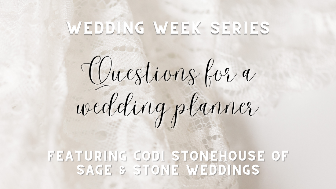 Wedding Week: Questions for a Wedding Planner